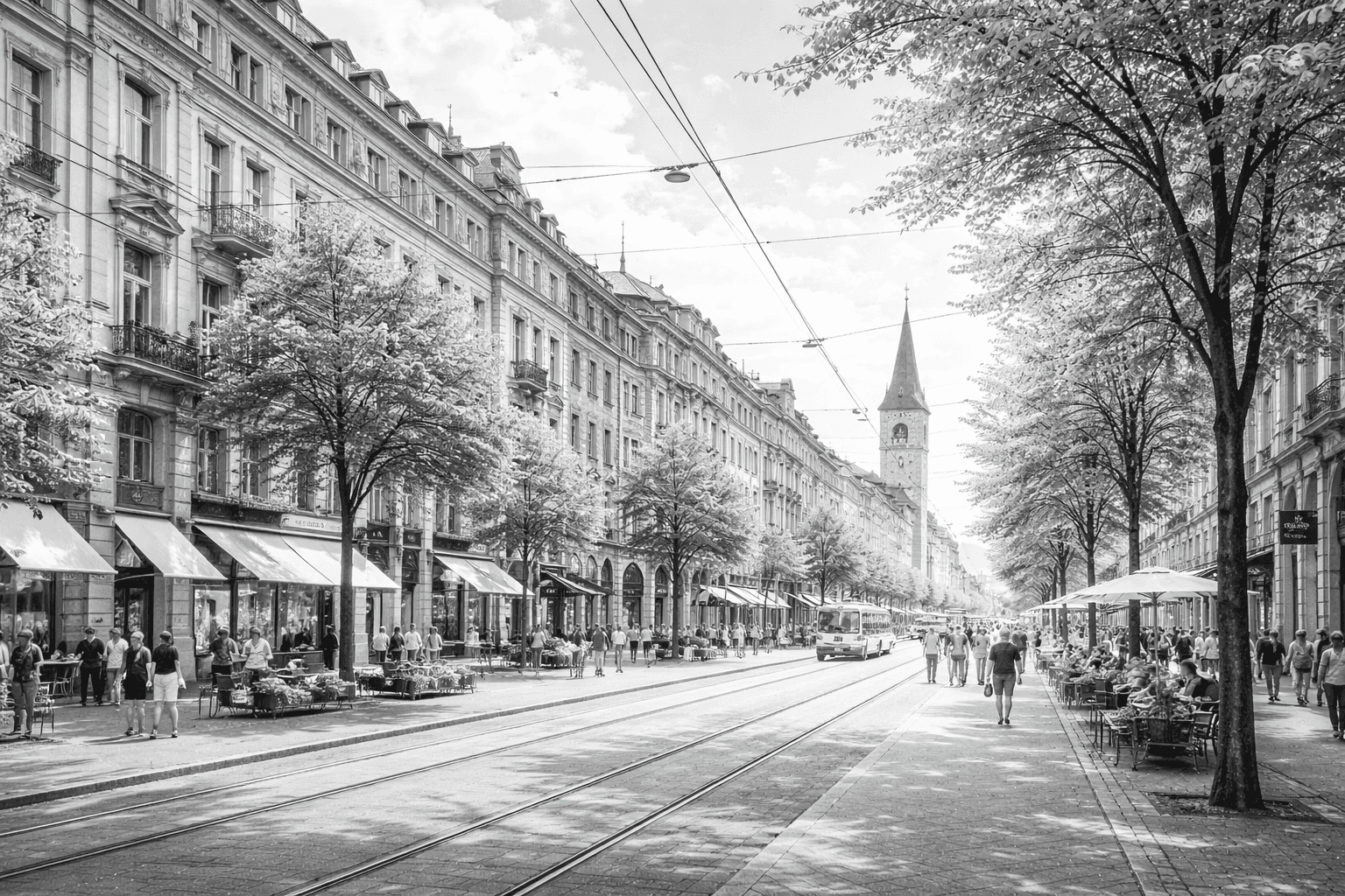 Bahnhofstrasse in Zürich